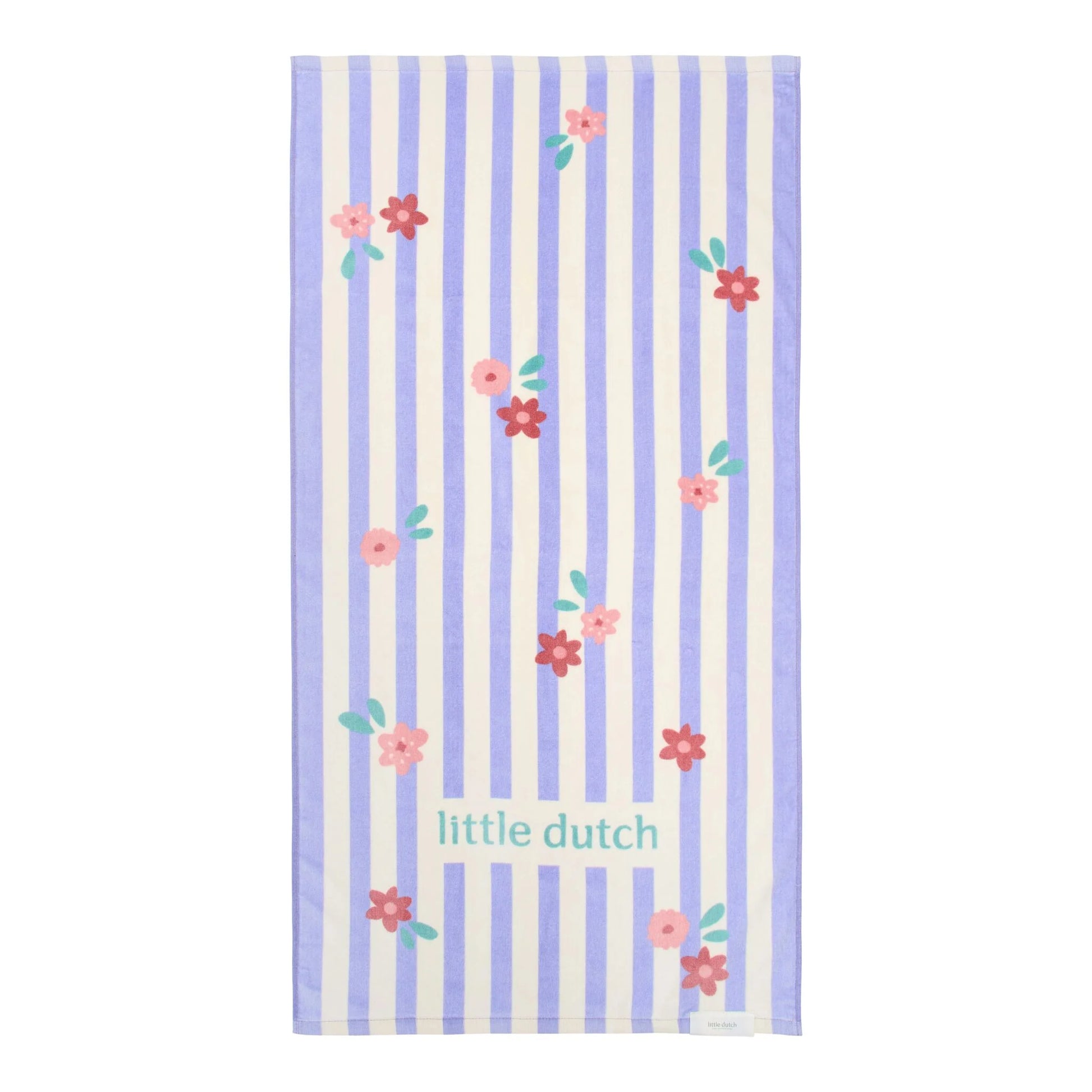Little Dutch - Brisača za plažo - Dreamy Purple Stripe
