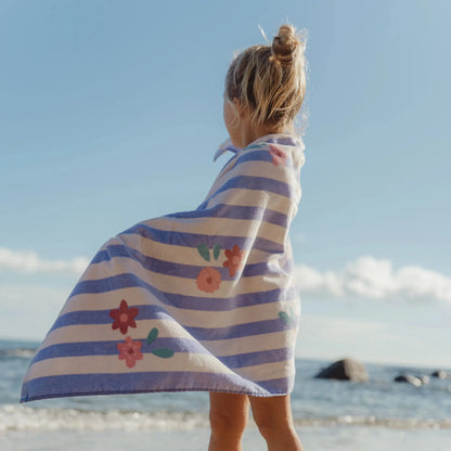 Little Dutch - Brisača za plažo - Dreamy Purple Stripe