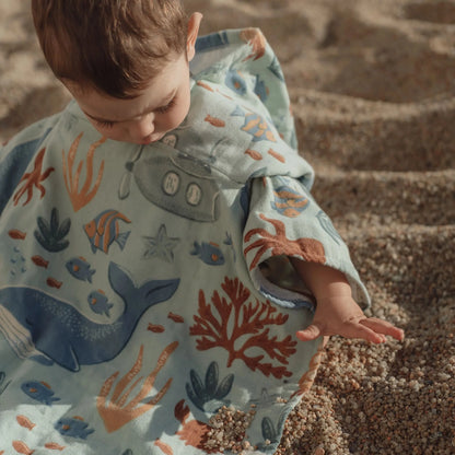 Little Dutch - Pončo za plažo - Ocean World