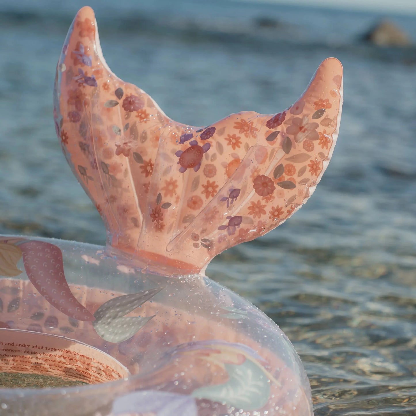 Little Dutch - Otroški plavalni obroč - Dreamy Mermaid z repom