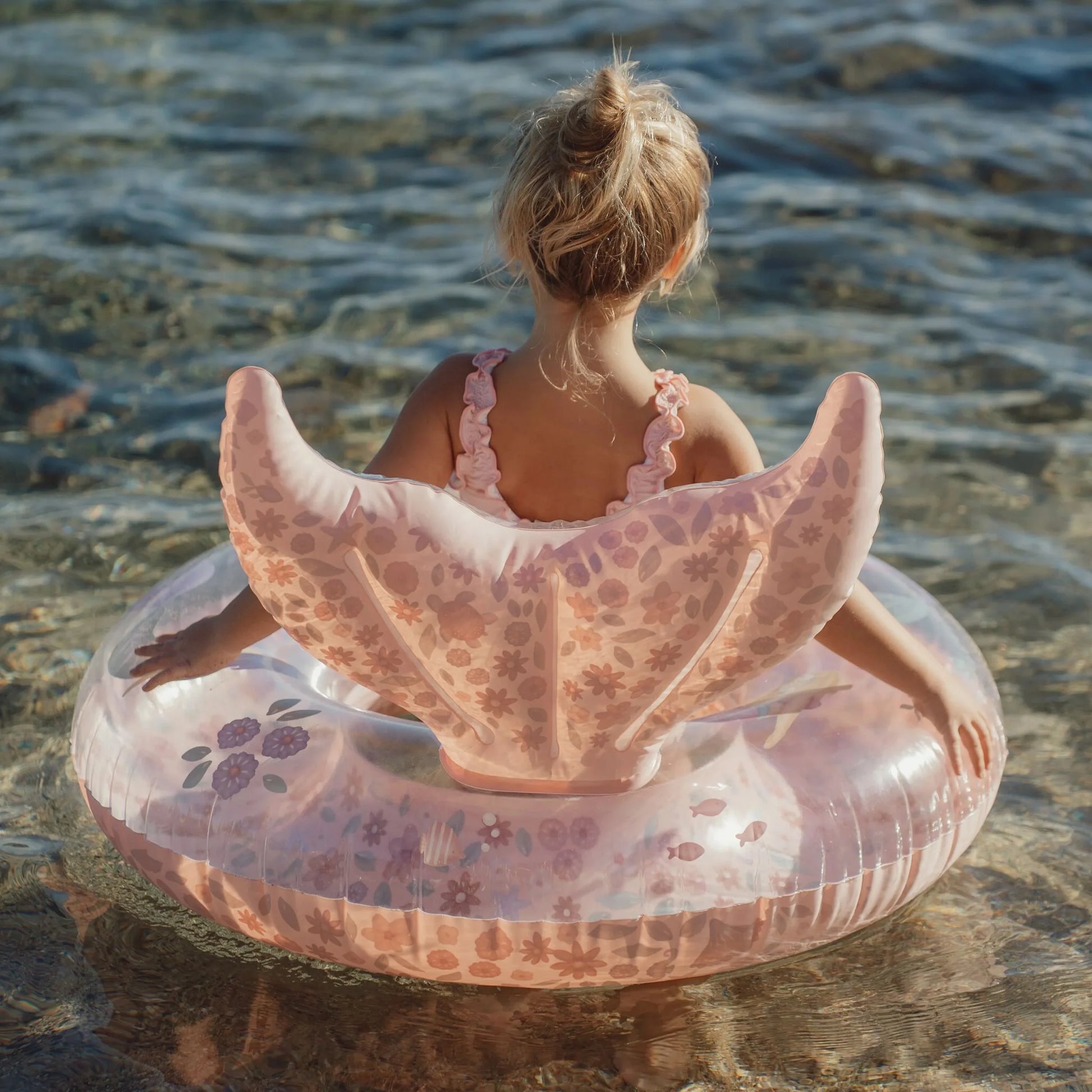 Little Dutch - Otroški plavalni obroč - Dreamy Mermaid z repom