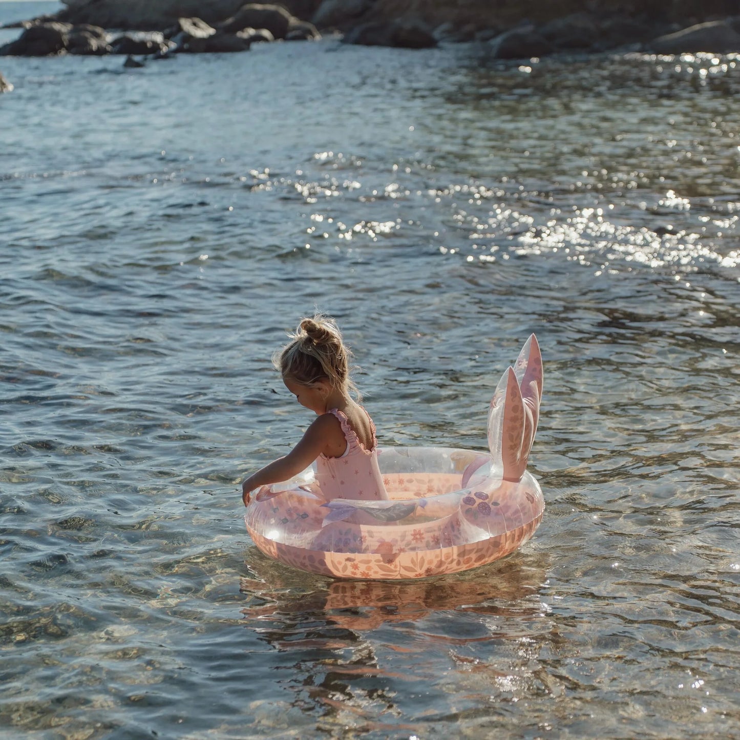 Little Dutch - Otroški plavalni obroč - Dreamy Mermaid z repom