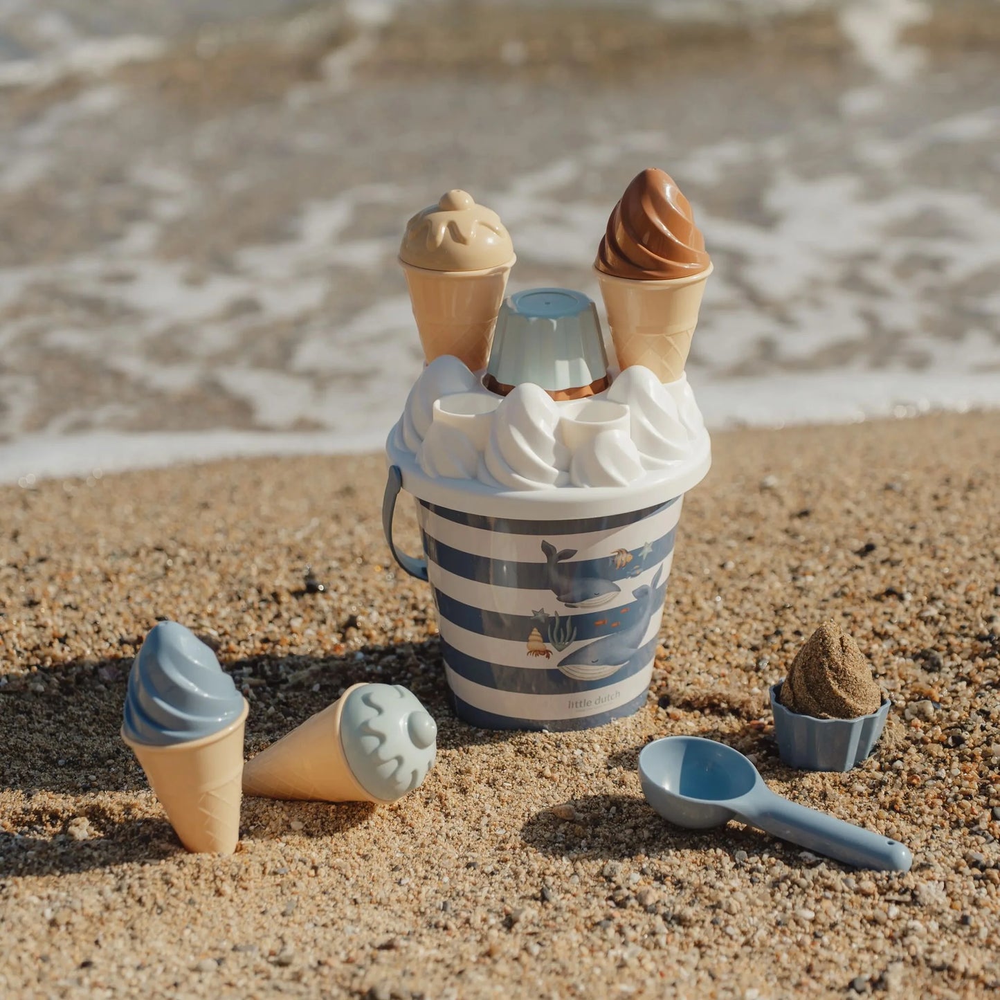 Little Dutch - Set za na plažo Ice Cream - Ocean World