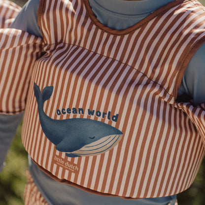 Little Dutch - Otroški plavalni jopič z rokavčki - Ocean World