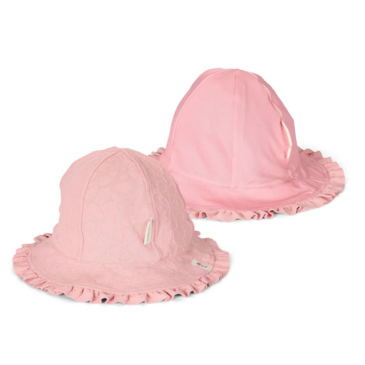 Little Dutch - Obojestranski klobuček - Dreamy Pink Rose