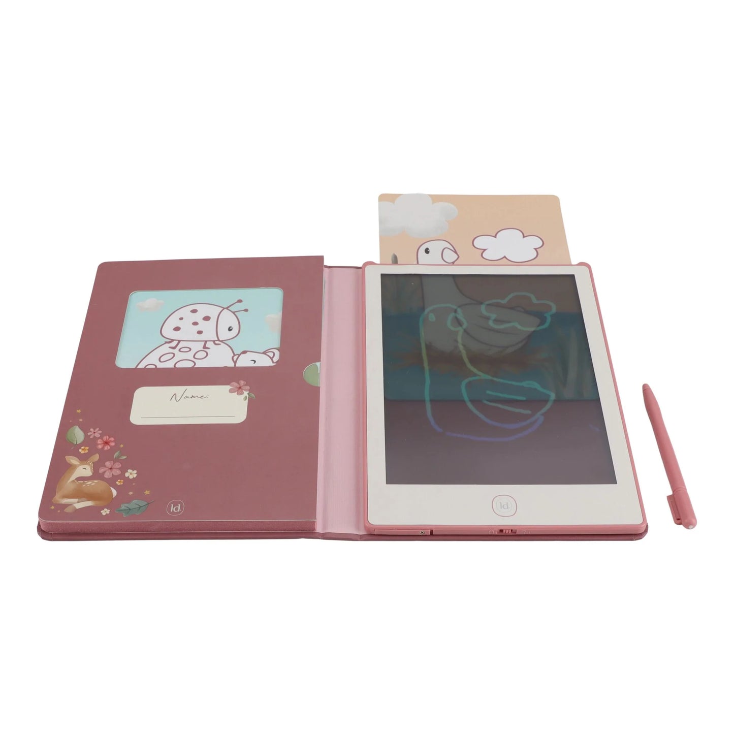 Little Dutch - Risalna tablica - Pink