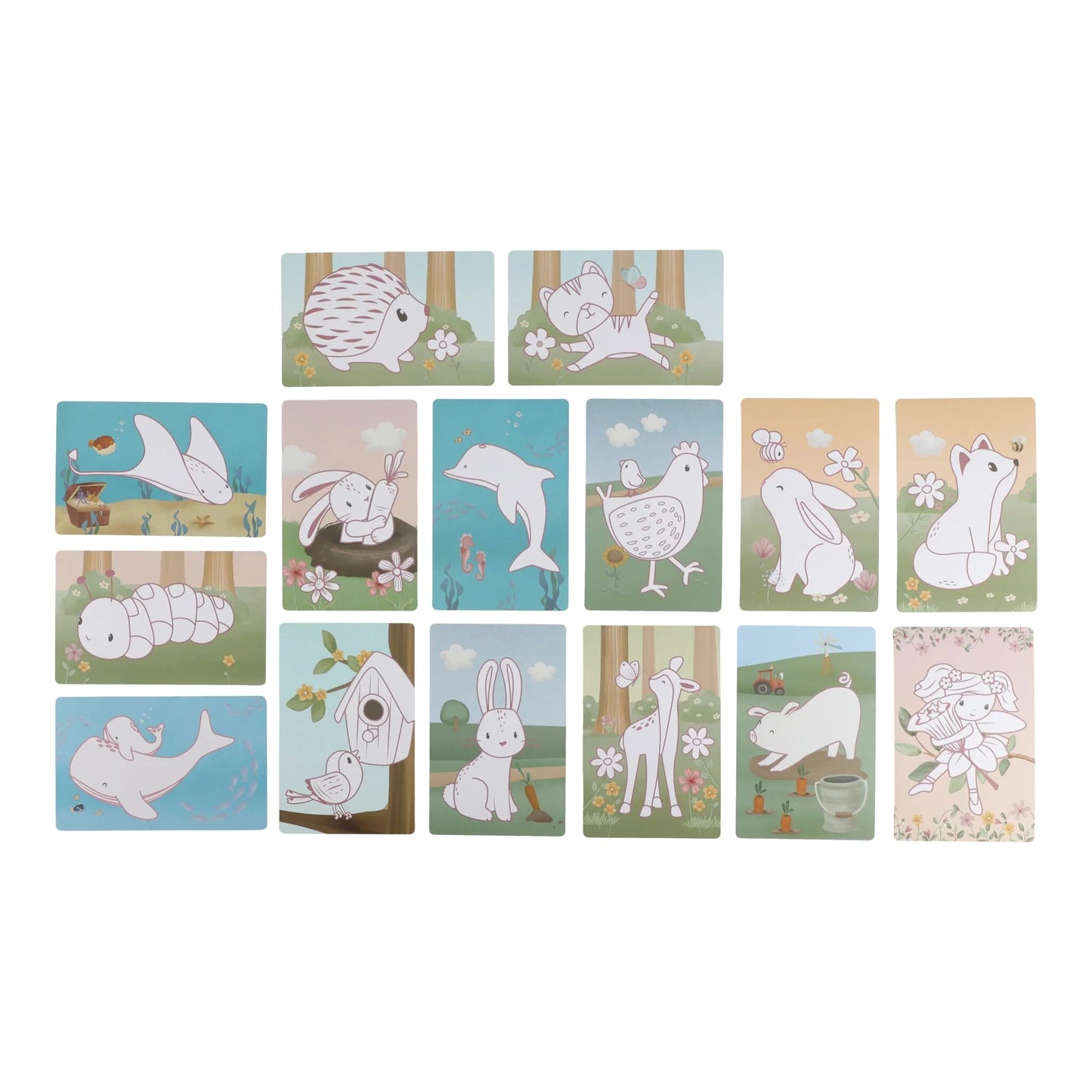 Little Dutch - Risalna tablica - Pink