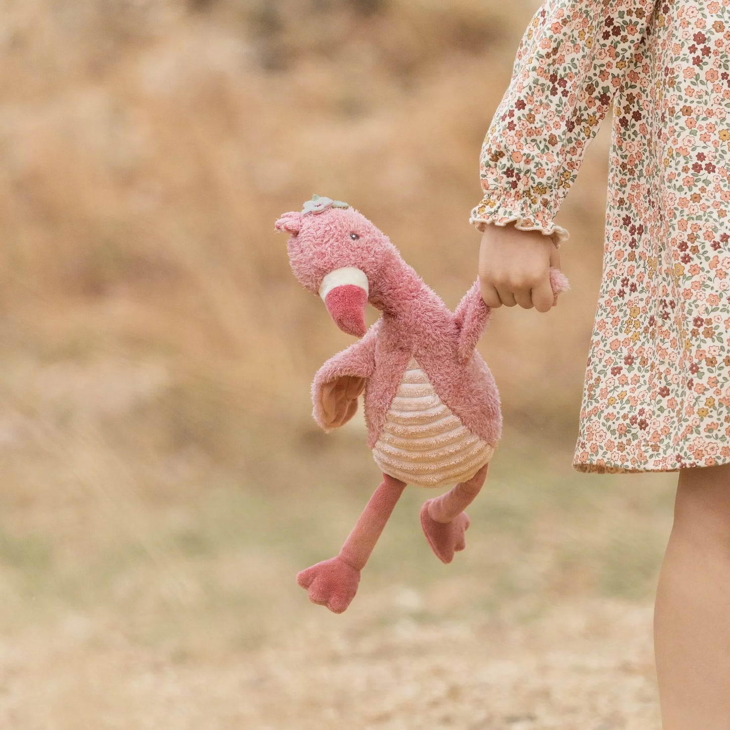 Little Dutch - Plišasta igračka - Flamingo Safari Friends (35cm)
