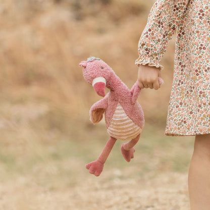 Little Dutch - Plišasta igračka - Flamingo Safari Friends (35cm)
