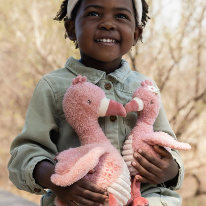Little Dutch - Plišasta igračka - Flamingo Safari Friends (35cm)
