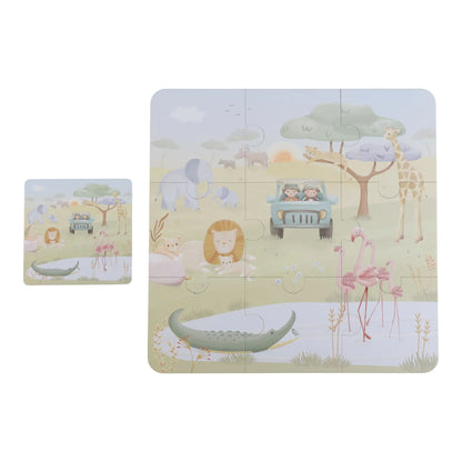 Little Dutch - Puzzle - Safari Friends 6v1