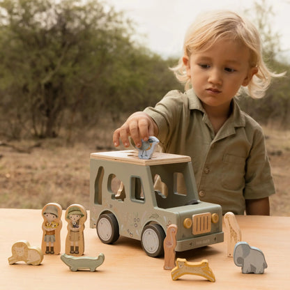 Little Dutch - Avto za razvrščanje oblik - Safari Friends