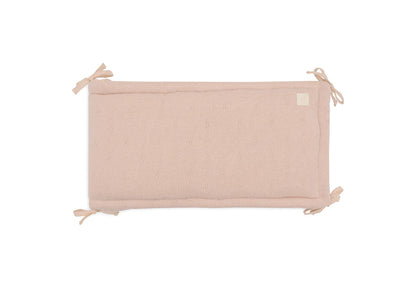 Jollein - Obroba za posteljico - Cosy Knit - Wild Rose (180x30 cm)
