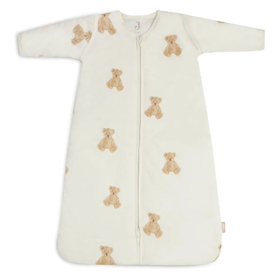 Jollein - Spalna vreča s snemljivimi rokavi - Teddy Bear (70cm)