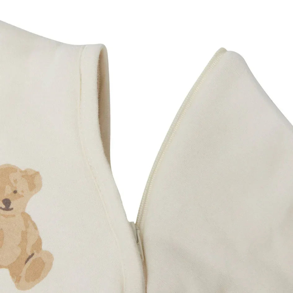 Jollein - Spalna vreča s snemljivimi rokavi - Teddy Bear (70cm)