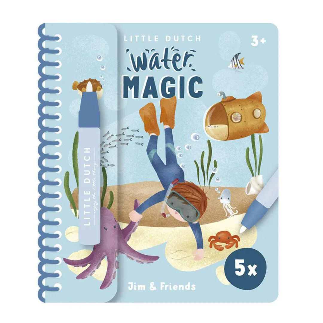 Little Dutch - Jim &amp; Friends Water Magic book