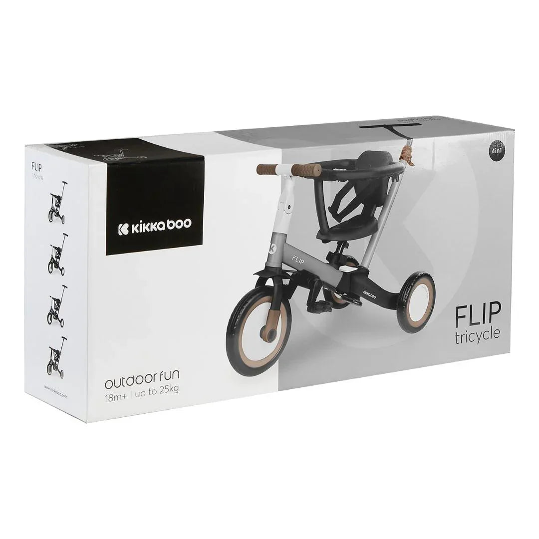 KikkaBoo - Otroški tricikel Flip - Grey (5v1) - KB31006020151 Luxbaby