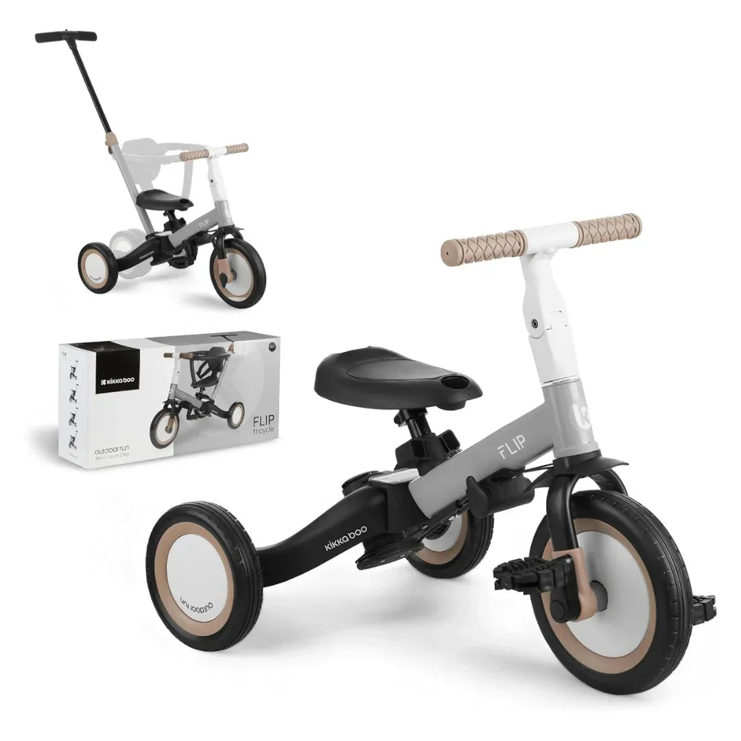 KikkaBoo - Otroški tricikel Flip - Grey (5v1) - KB31006020151 Luxbaby