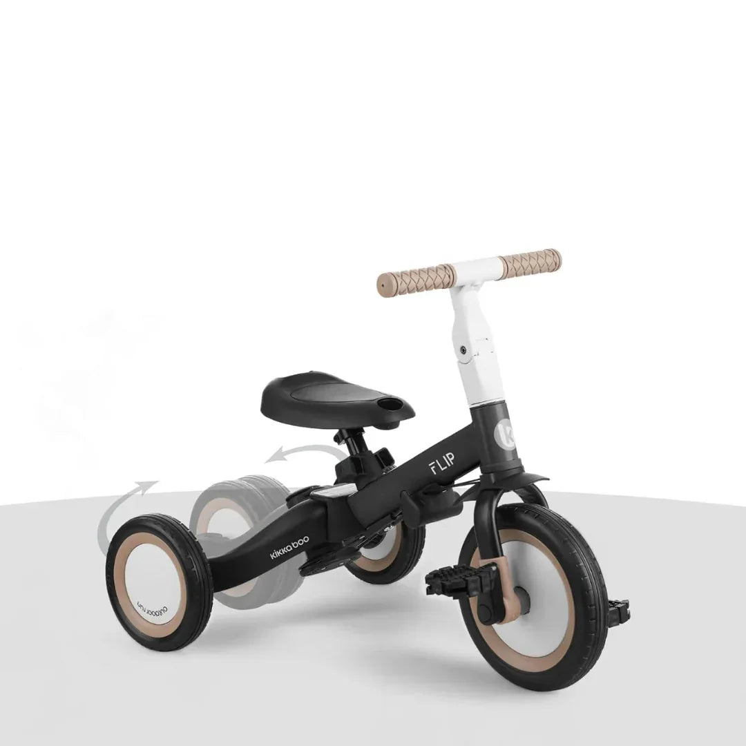 KikkaBoo - Otroški tricikel Flip - Black (5v1) - KB31006020150 Luxbaby
