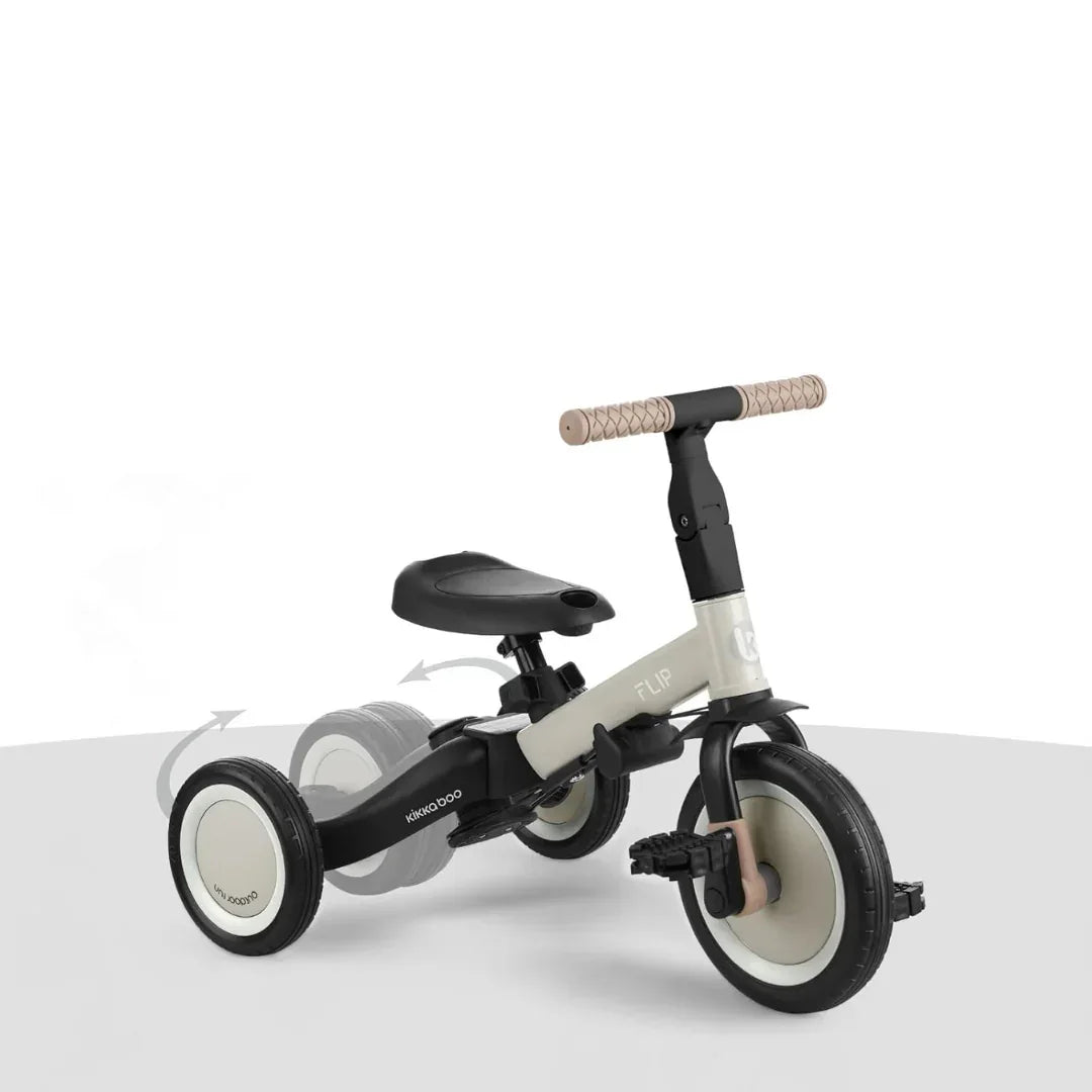 KikkaBoo - Otroški tricikel Flip - Beige (5v1) - KB31006020152 Luxbaby
