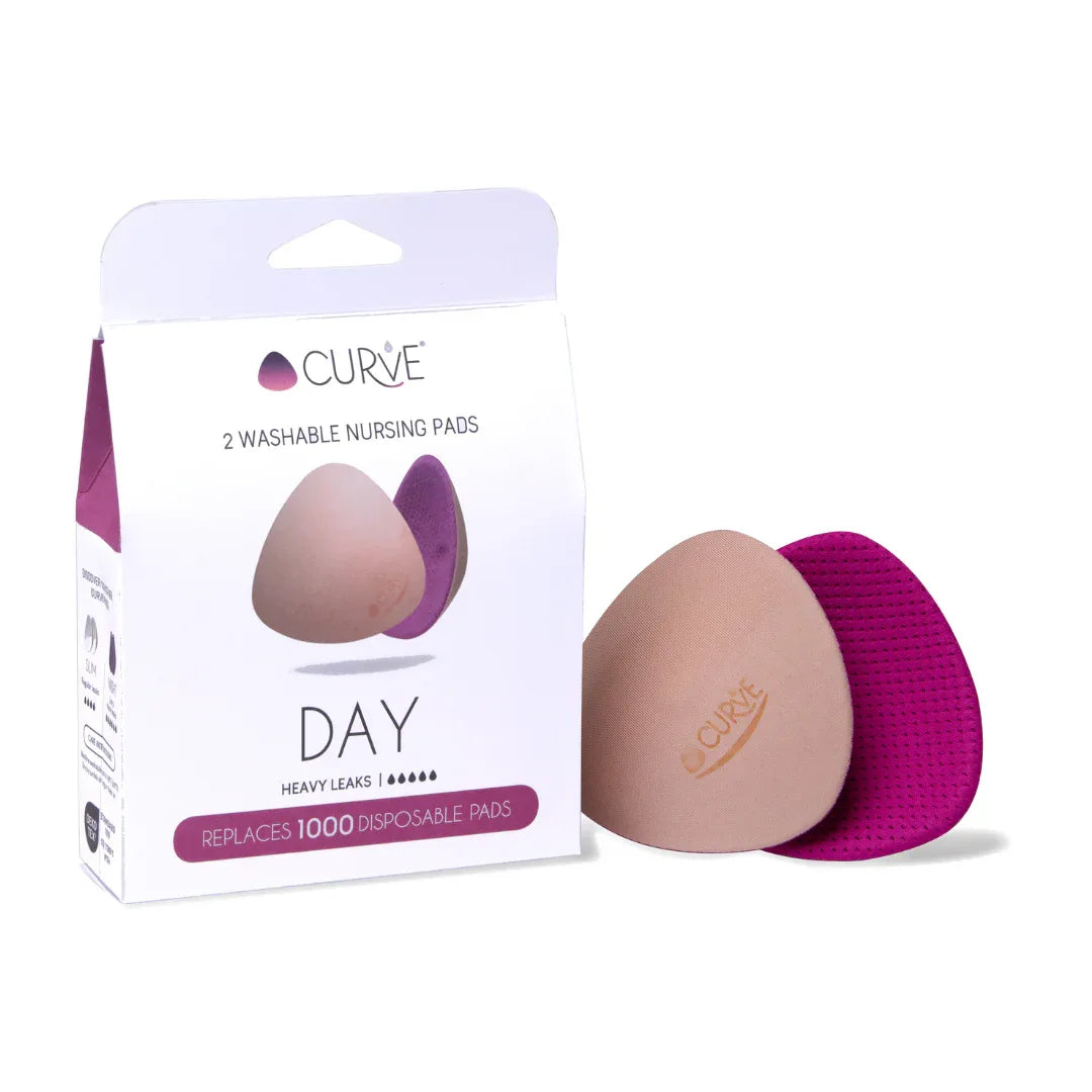 Cache Coeur - Dnevne pralne blazinice za dojenje Curve (2 kosa)