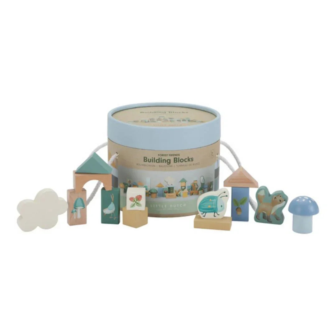 Little Dutch - Kocke za gradnjo - Forest Friends - LD7245 Luxbaby