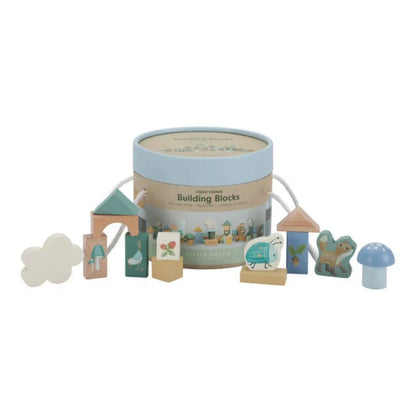 Little Dutch - Kocke za gradnjo - Forest Friends - LD7245 Luxbaby