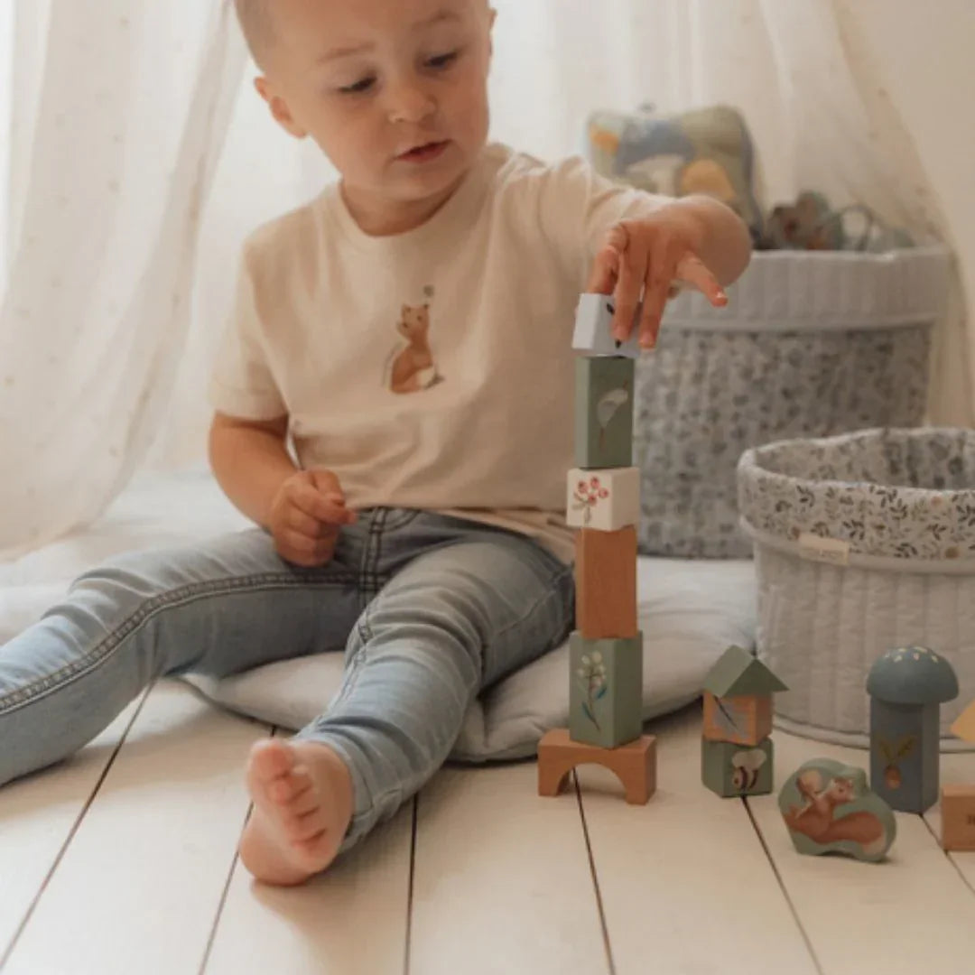 Little Dutch - Kocke za gradnjo - Forest Friends - LD7245 Luxbaby