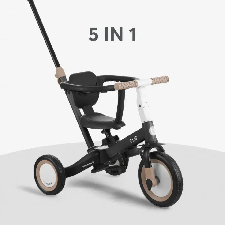 KikkaBoo - Otroški tricikel Flip - Grey (5v1) - KB31006020151 Luxbaby
