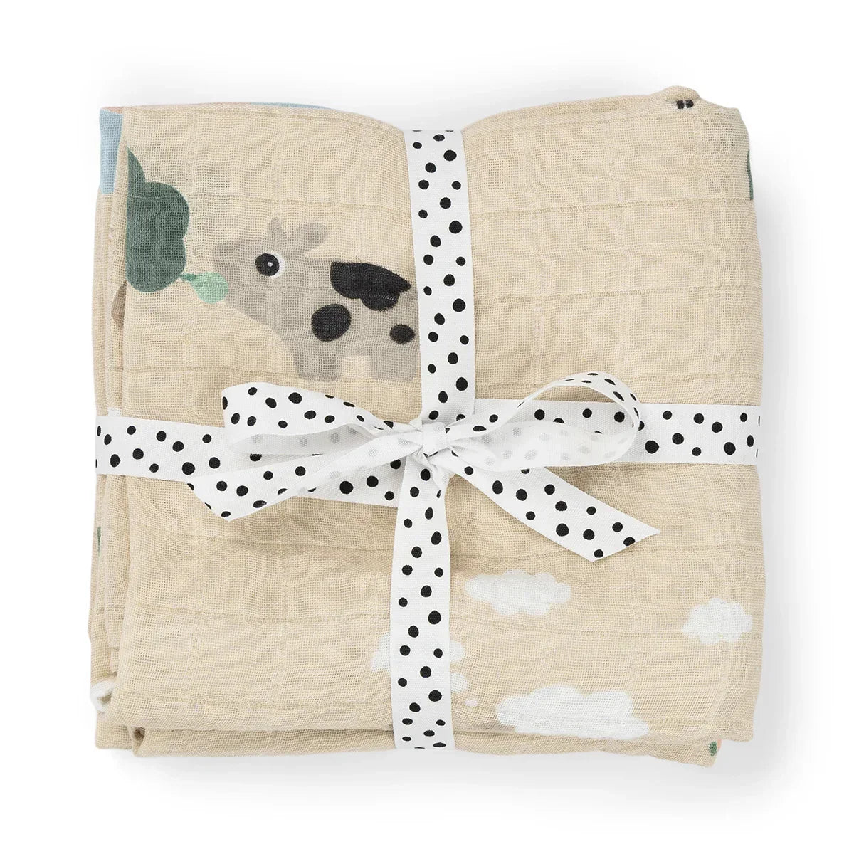 Done by Deer - Komplet tetra pleničk Tiny Farm - Sand