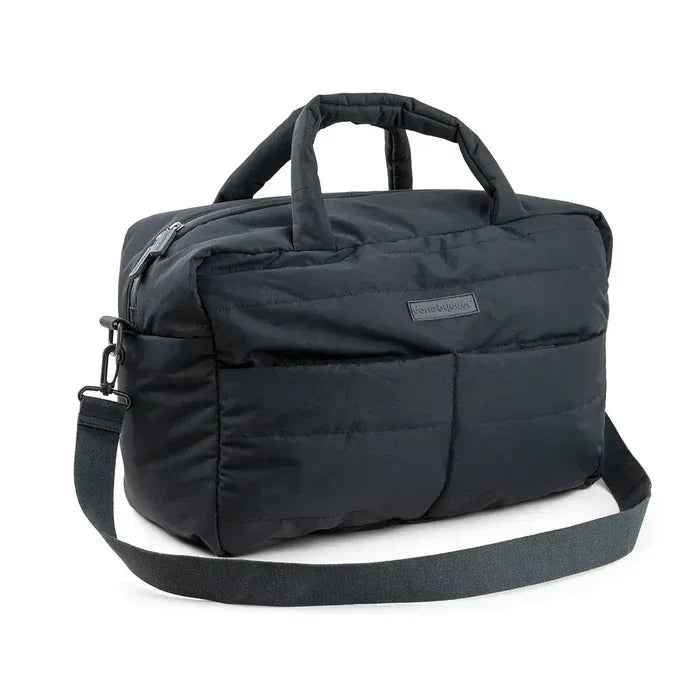 Done by Deer - Previjalna torba - Quilted Black