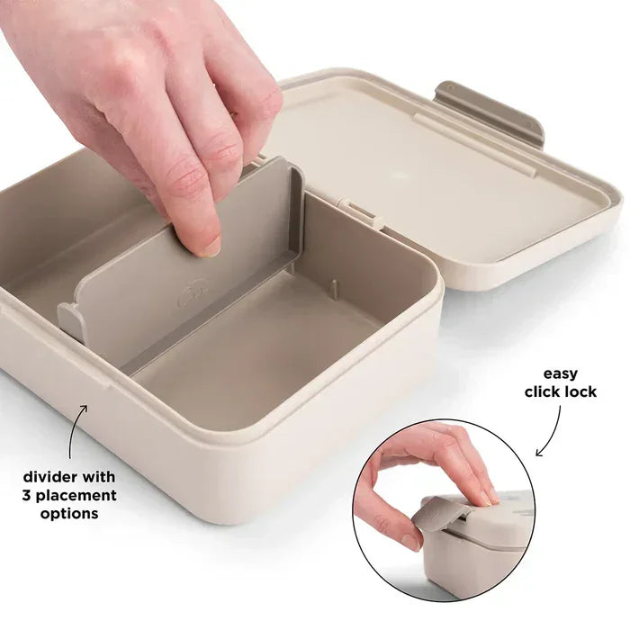 Done by Deer - Otroška posodica za malico/kosilo Celebration - Sand - DBD1256749 Luxbaby