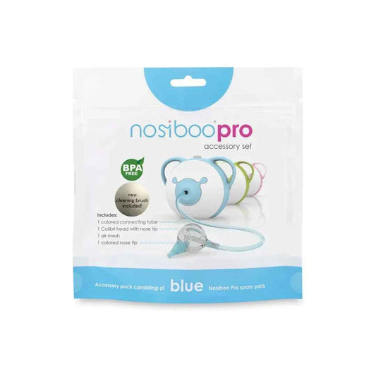 Nosiboo - Komplet dodatkov za nosni aspirator Pro - Blue