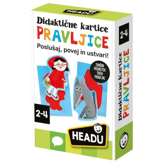 Headu - Didaktične kartice Pravljice SLO