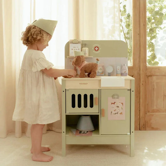Little Dutch - Otroška lesena veterinarska ordinacija - LD2546 Luxbaby