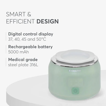 KikkaBoo - Prenosni grelnik stekleničk Brent