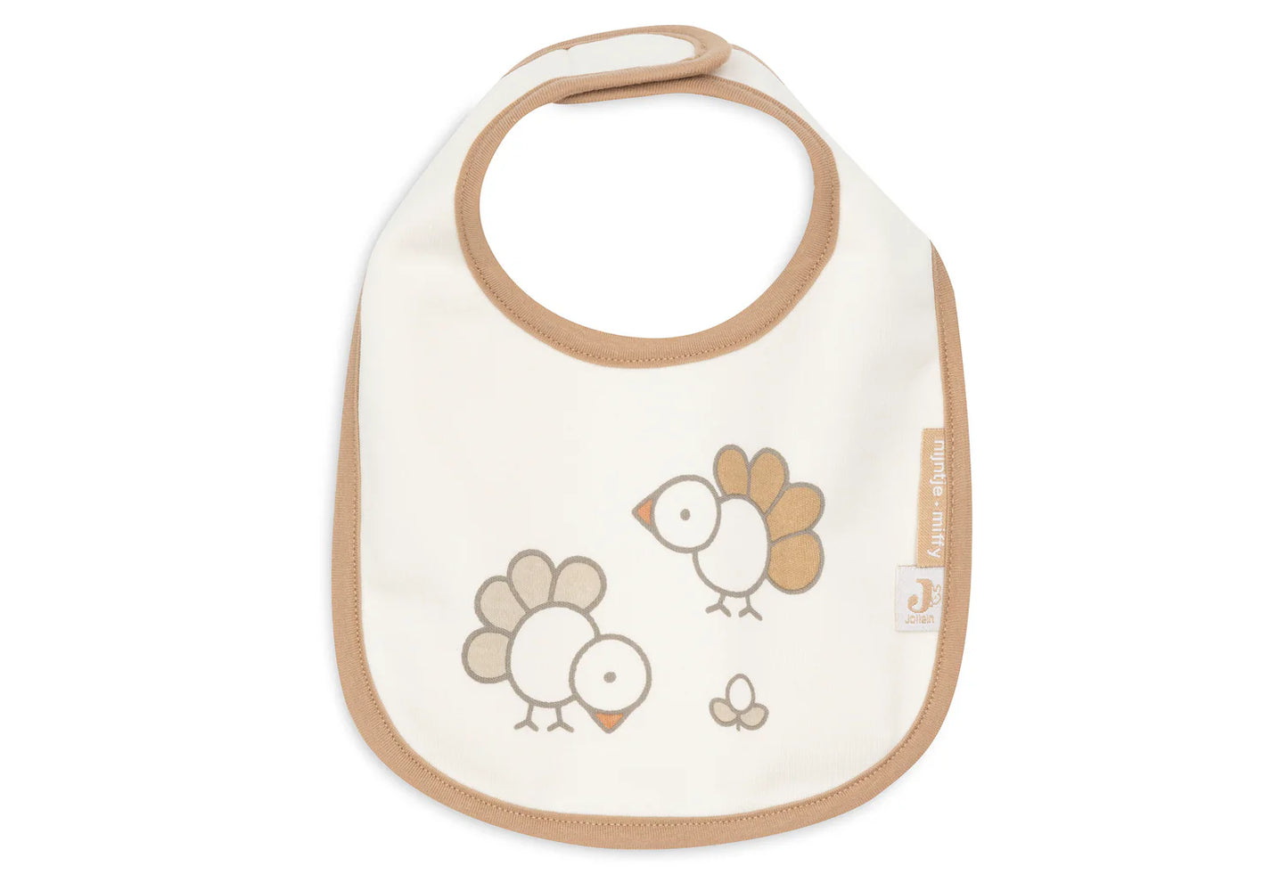 Jollein - Nepremočljivi slinčki Miffy - Family Farm (5 kosov)