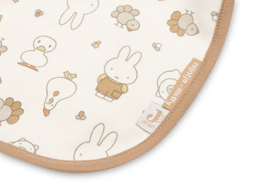 Jollein - Nepremočljivi slinčki Miffy - Family Farm (5 kosov)