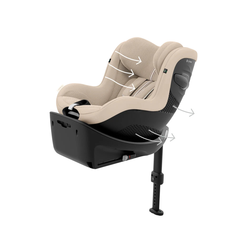 Cybex - Otroški avtosedež Sirona G3 360° i-Size (61-105cm) - Chocolate Brown (Plus)