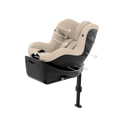 Cybex - Otroški avtosedež Sirona G3 360° i-Size (61-105cm) - Chocolate Brown (Plus)