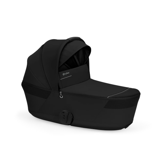 Cybex - Otroški voziček Talos S Lux z zložljivo košaro - Moon Black (2v1)