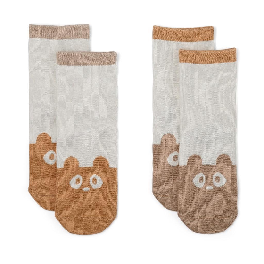 Nuuroo - Freja nogavičke (2 kosa) - Sand 19-21 - NU241LBS1921 Luxbaby