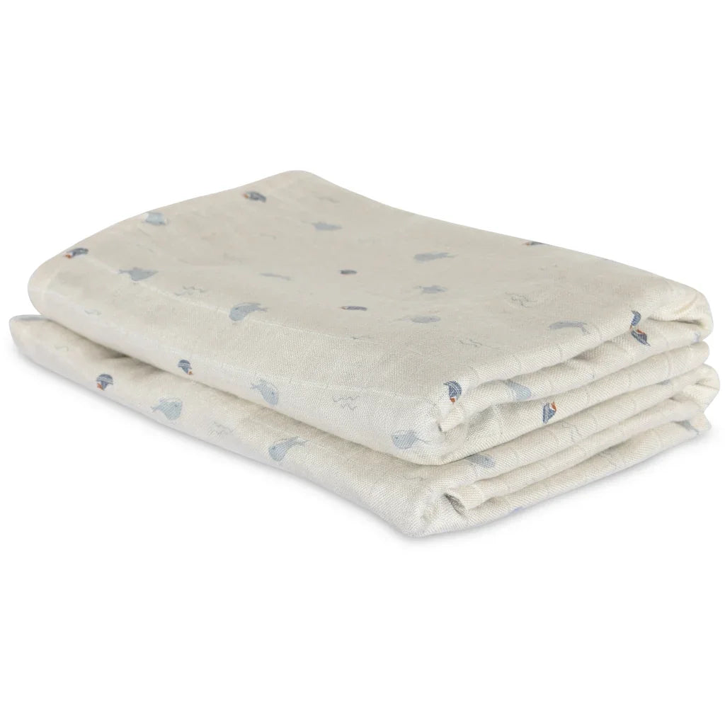 Nuuroo - Komplet tetra pleničk - Ocean - NU583O Luxbaby