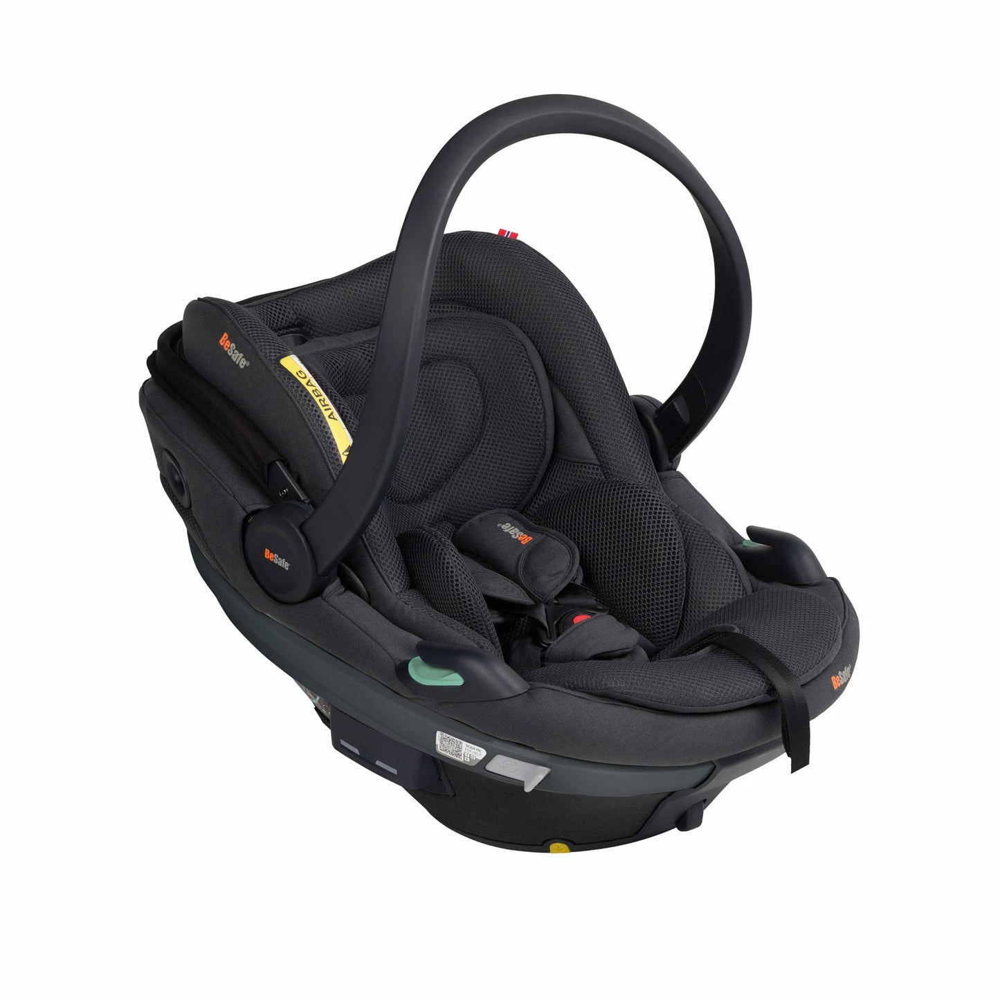 BeSafe - Otroški avtosedež GO Beyond² 360 (40-87cm) - Anthracite Mesh