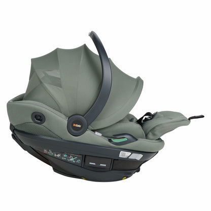 BeSafe - Otroški avtosedež GO Beyond² 360 (40-87cm) - Meadow Green SoftBreeze