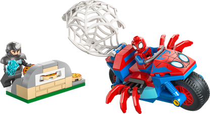 Lego Spidey - Spidey na motorju proti Rhinu (11206)
