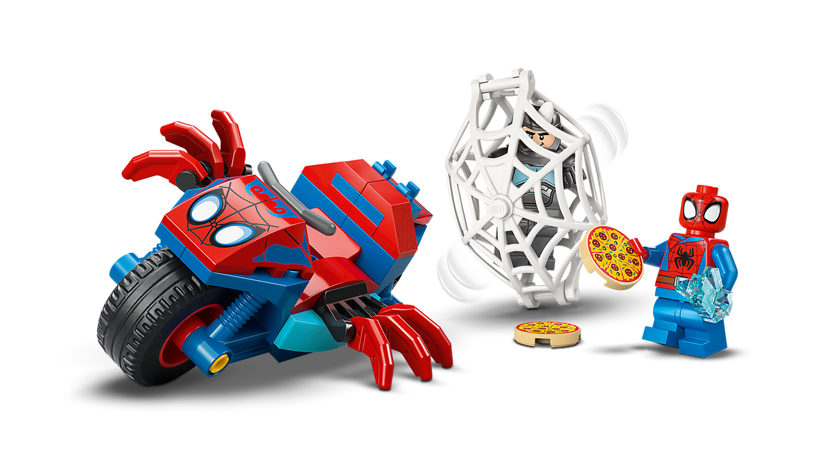 Lego Spidey - Spidey na motorju proti Rhinu (11206) - podrobnosti