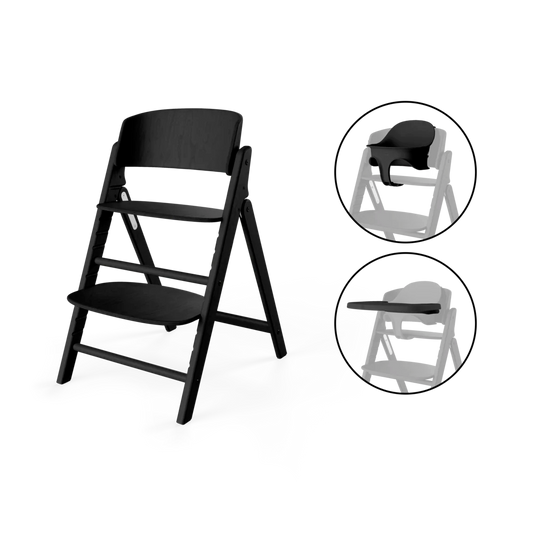 Cybex - Otroški stolček Click & Fold - Stunning Black (3v1)