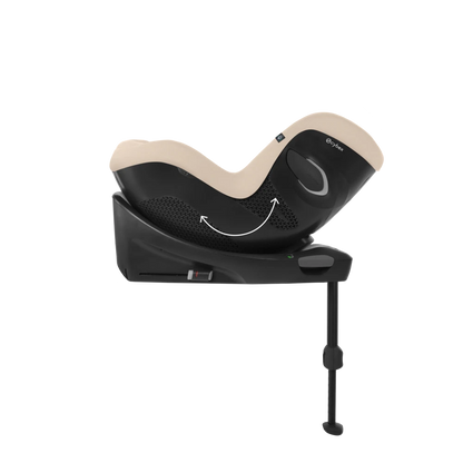 Cybex - Otroški avtosedež Sirona Gi 360° i-Size (61-105cm) - Almond Beige