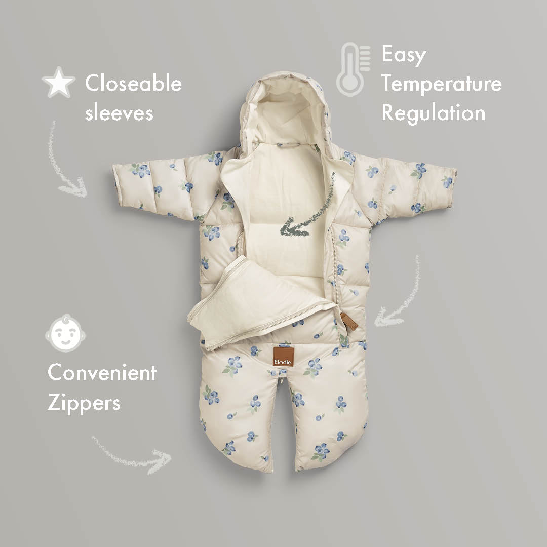 Elodie - Pajac in zimska vreča - Garden Leo (6-12m)